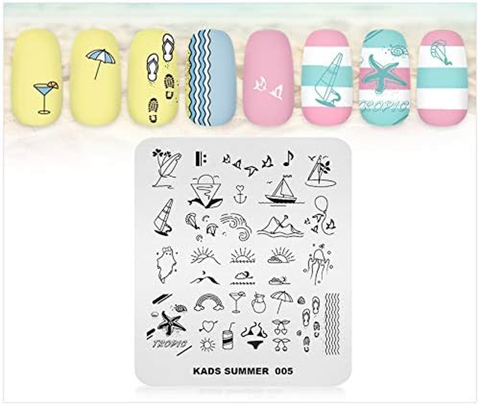 KADS Art Stamping Plate Template Design Tool DIY Image Plate (SU005) image number 3