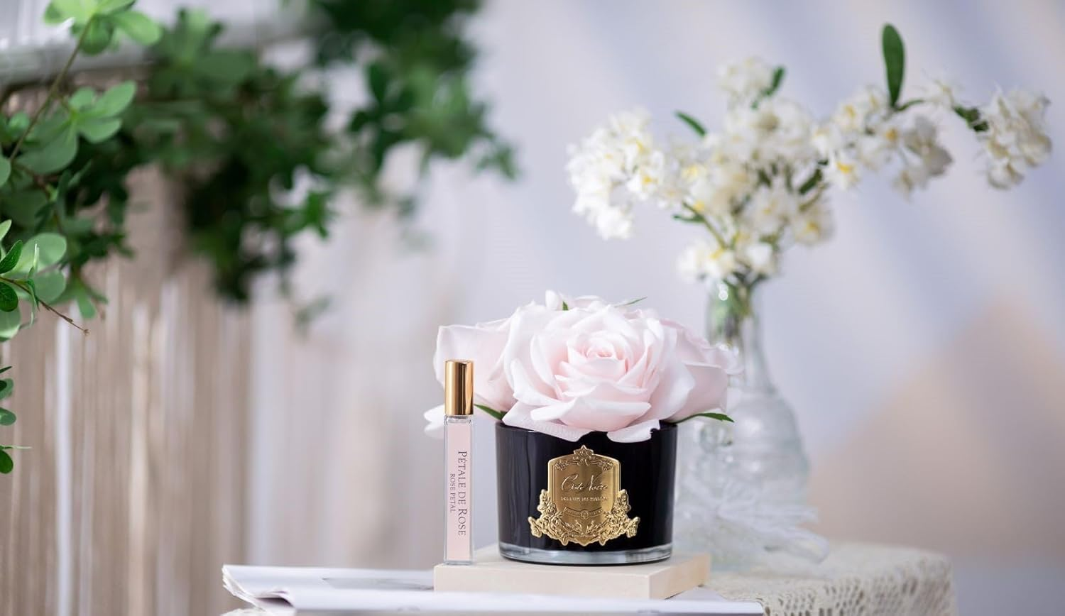 Cote Noire Perfumed Natural Touch 5 Roses - Black - French Pink - GMRB66