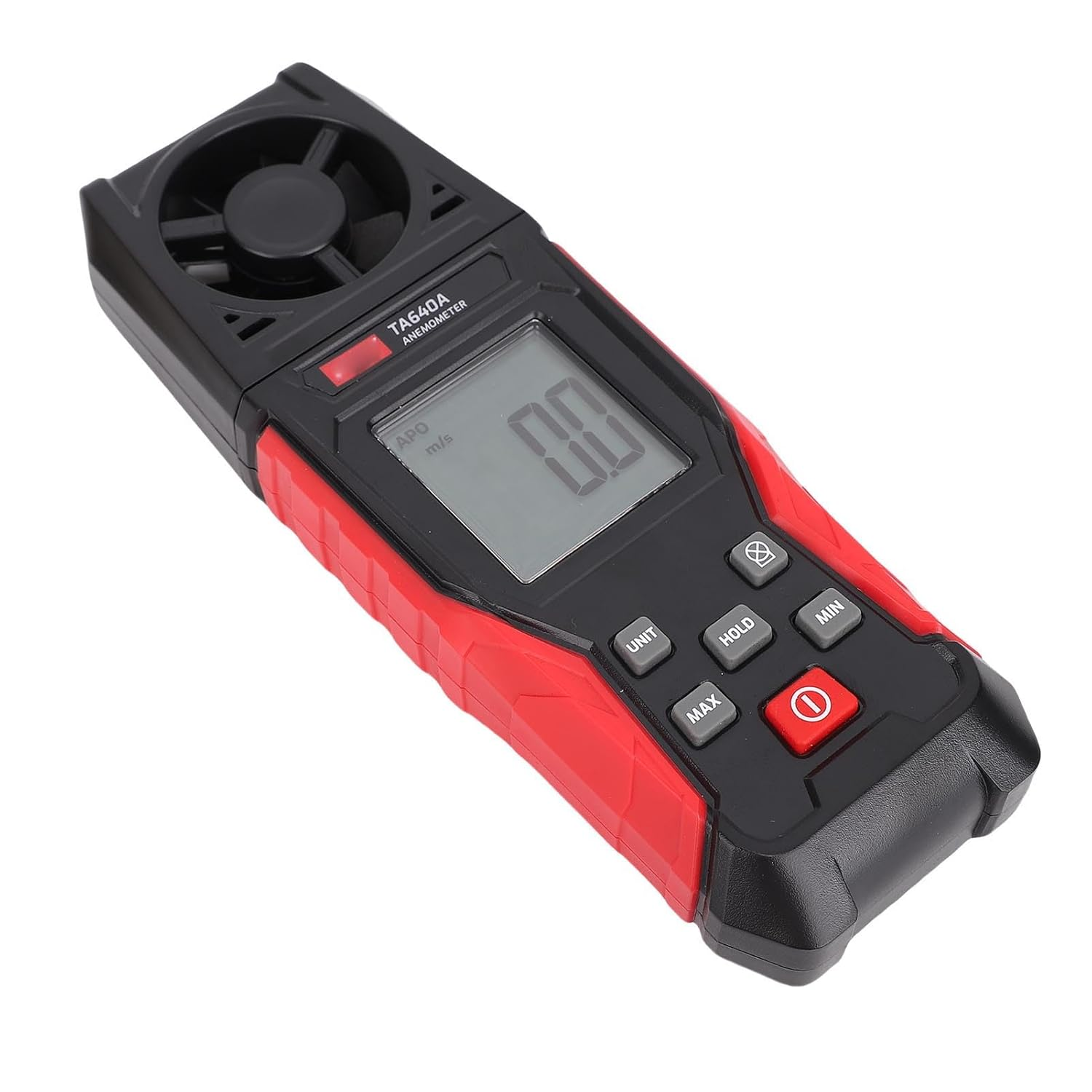 Yosoo Portable Digital Wind Speed ​​Meter with 8 Blades Anemometer for Outdoor Activities Made of Plastic image number 4