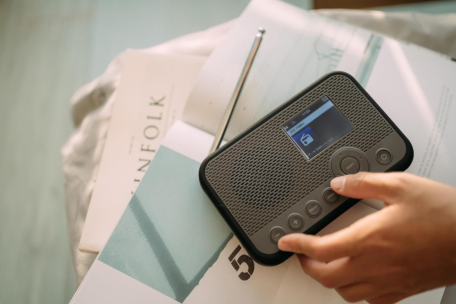 Sangean WFR-39 Dark Grey image number 2