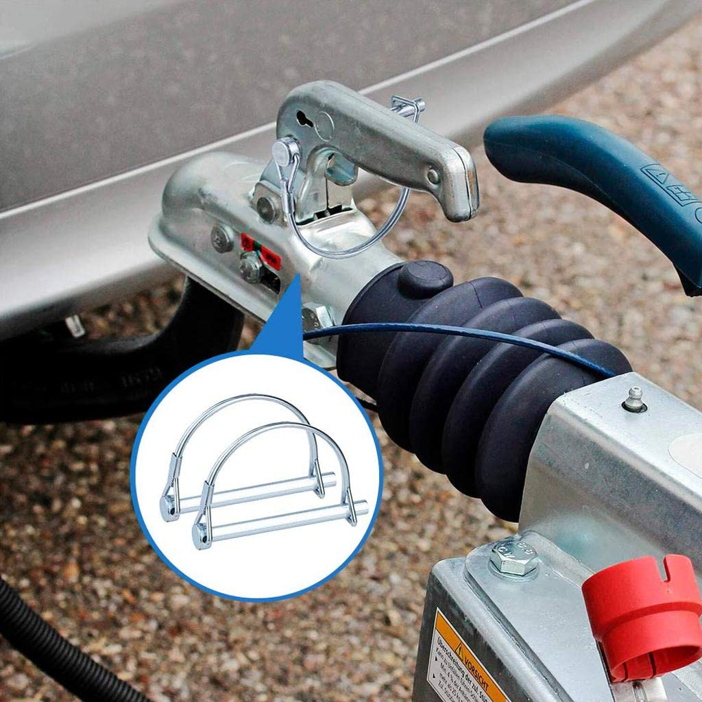 6.3X50Mm 316 Stainless Steel Locking Lock Pin for Marine Trailers image number 1