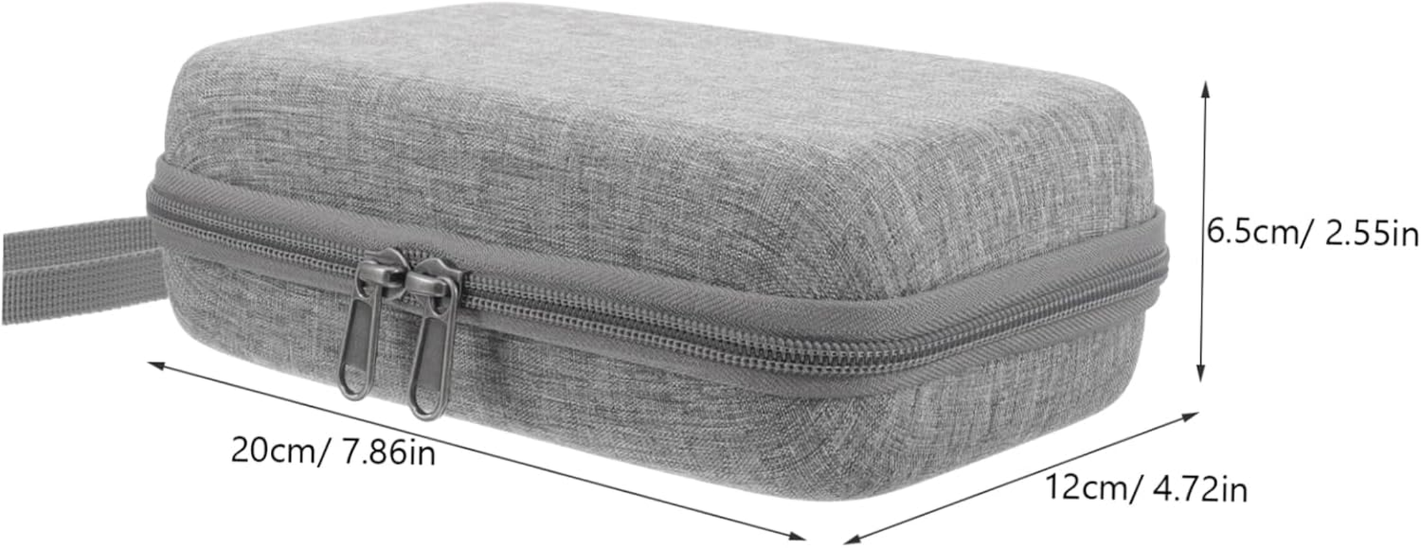 Luggage Mobile Shell Tote Bag Small Suitcase Hard Cosmetic Case Suitcase Purse Wash Bag Suitcase Sponge Cell Phone Miss Toiletry Box Wallets Make up PTZ/109/122 image number 1