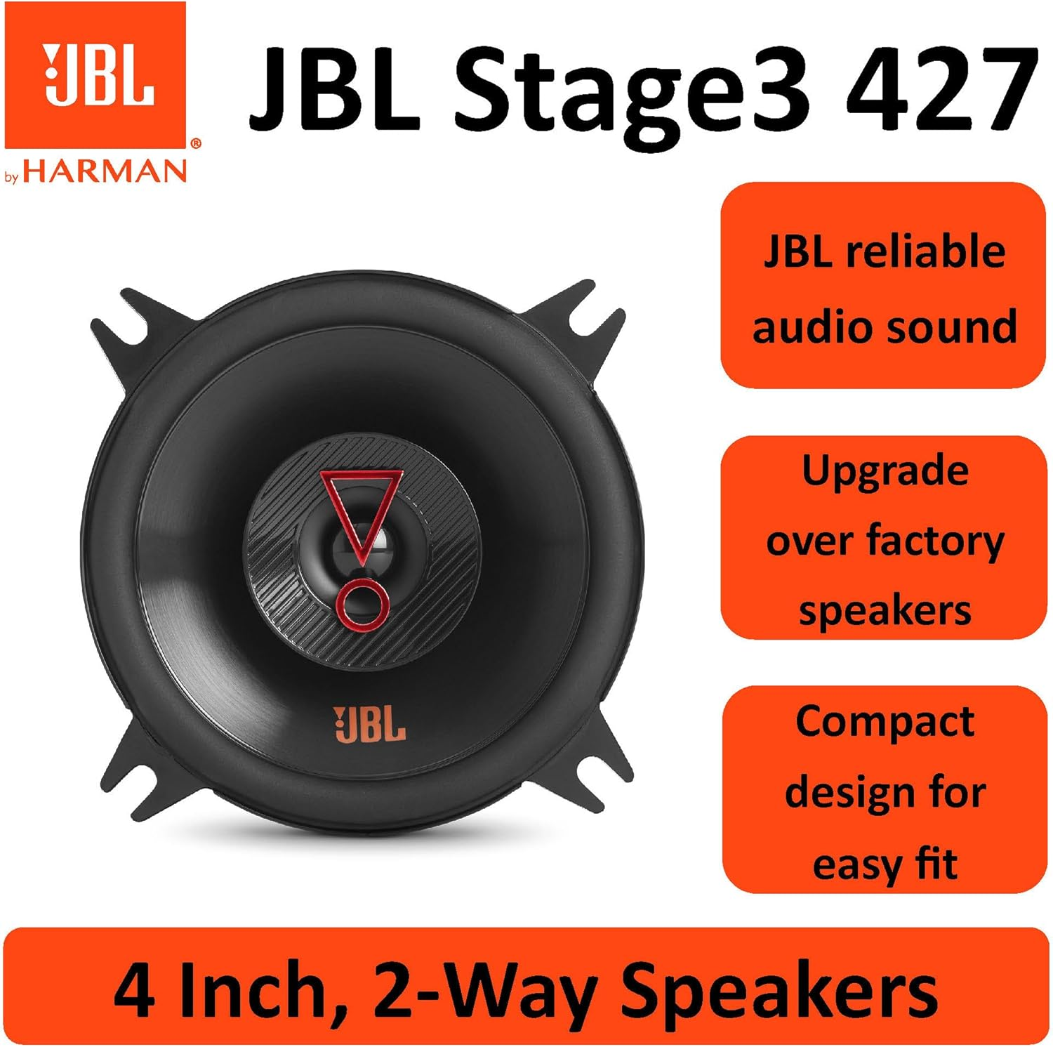 JBL Stage3 427 10Cm Speaker
