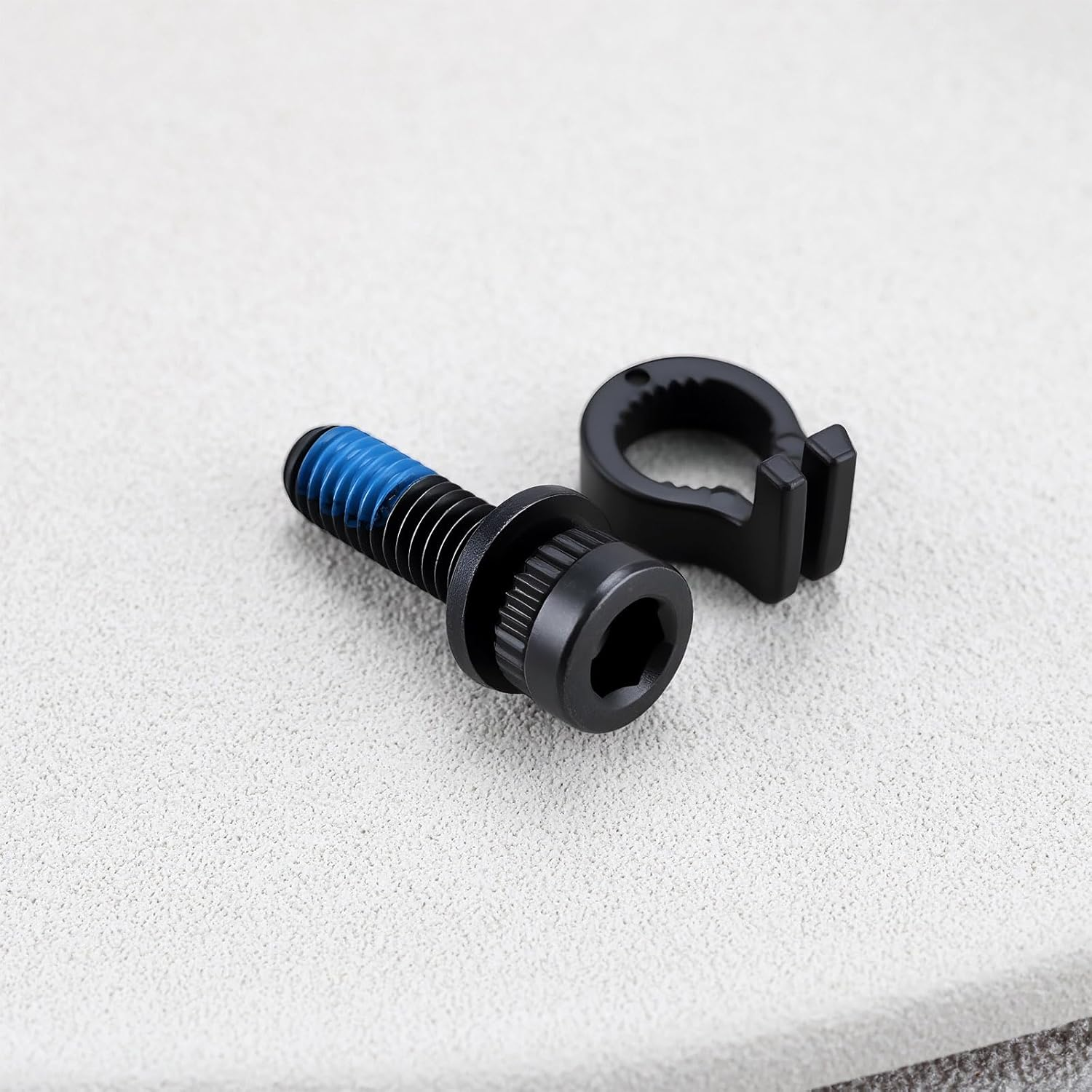 SING F LTD 4 Sets Bicycle Calliper Fixing Bolt M6X18.7Mm with Snap Ring Compatible with Shimano BR-S7000 image number 1