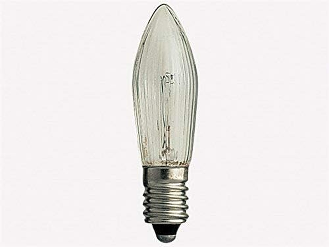 Konstsmide 1042-030 Official Spares Welcome Light Bulbs, 34 V, 3 W - Pack of 3, Clear image number 2
