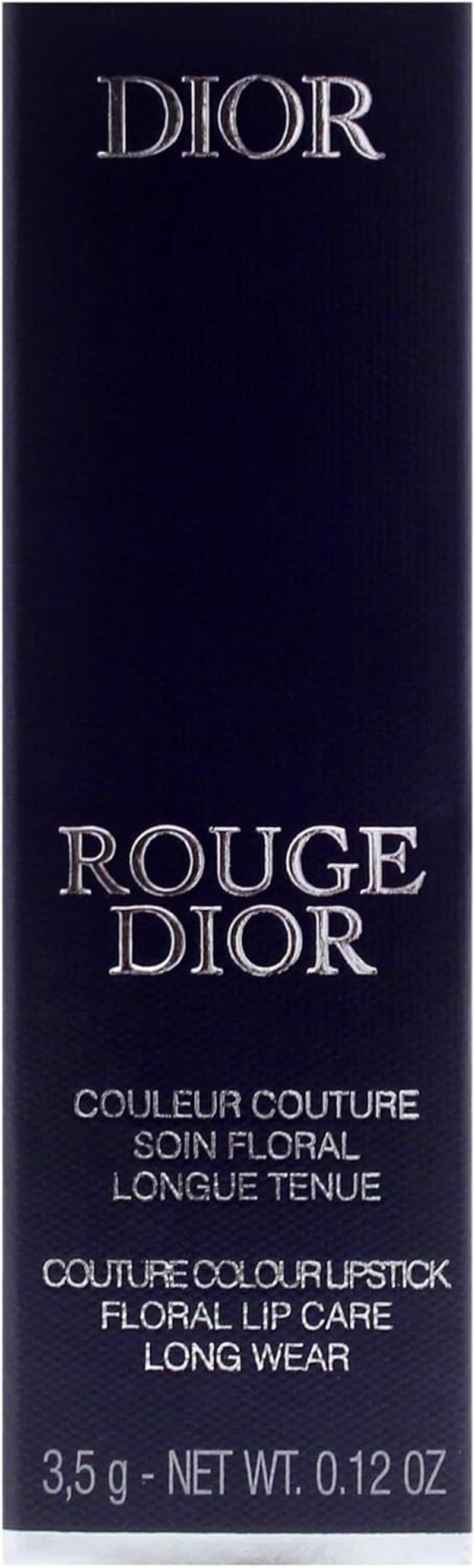 Rouge Dior Couture Velvet Lipstick - 999 Velvet by Christian Dior for Women - 0.12 Oz Lipstick (Refillable) image number 4