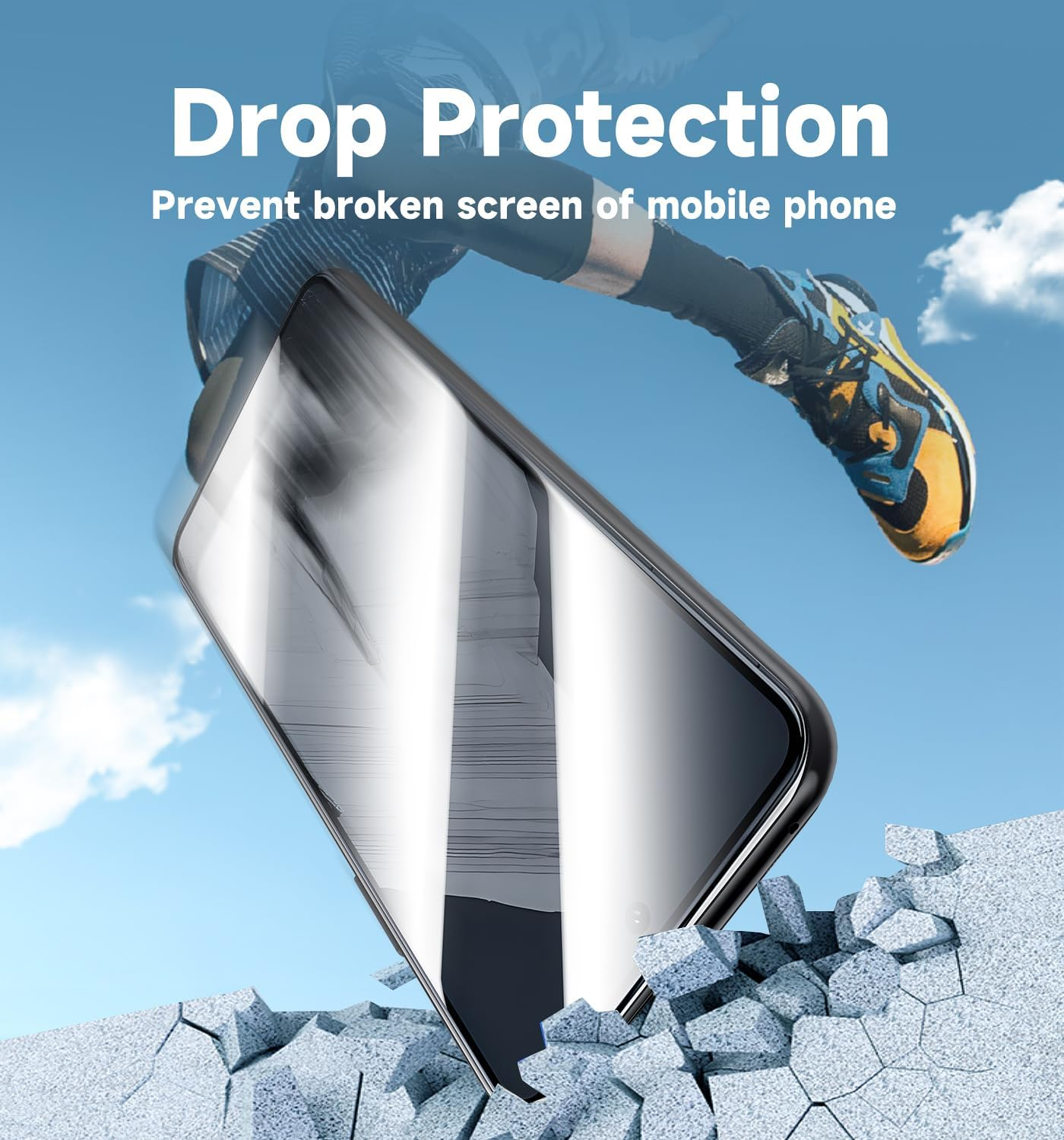 MAGIC JOHN 2 Pack for Google Pixel 8 Pro Tempered Glass Screen Protector, Auto Dust-Elimination, Bubble Free, HD Clear, Easy Installation image number 4