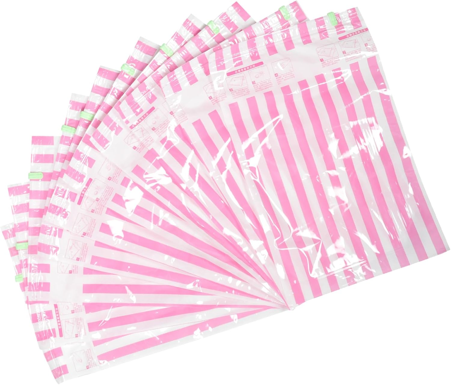 HOOTNEE 10Pcs Organize Your Bedroom Hand Vacuum Sealer Bags Travel Accessories Luggage Gear image number 5