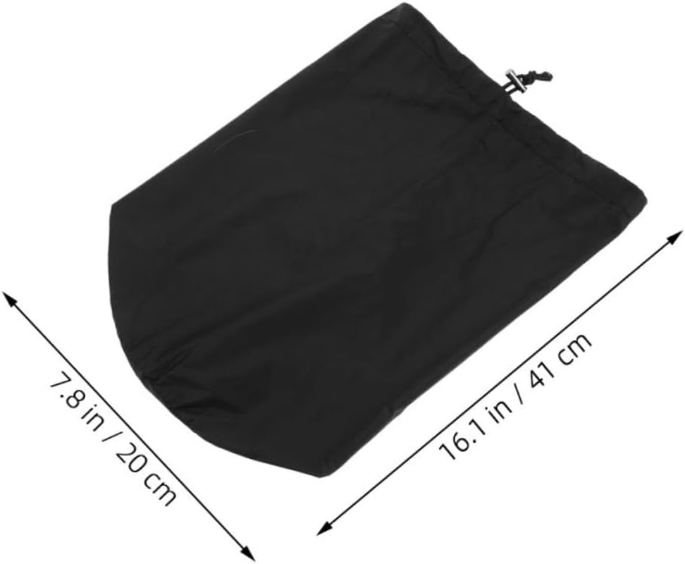 STOBAZA Lightweight Drawstring Garment Storage Sack for Travel and Outdoor Use UV Protection Pouch for Raincoats and Jackets Quick Access Clothes Organizer for Camping Hiking Backpacking image number 1