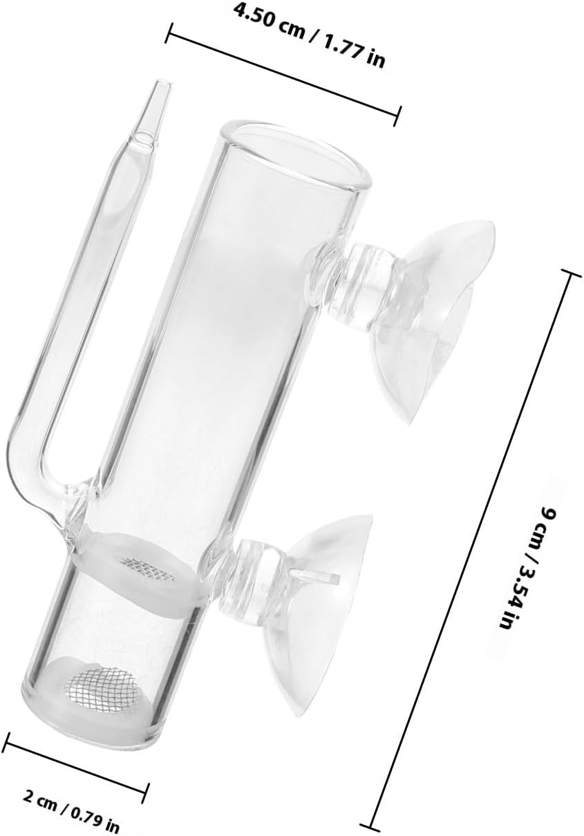 VALICLUD Glass Shrimp Egg Hatchery Aquarium Incubator with Filtration Brine Shrimp Breeding Tube Fish Tank Isolation Box for Aquatic Pet Breeding image number 5