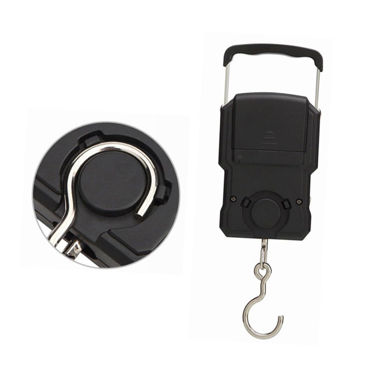 BESTYASH 75Kg Portable Luggage Scale Digital Handheld Scale LCD Display for Travel Weighing for Hanging and Travel Suitcase