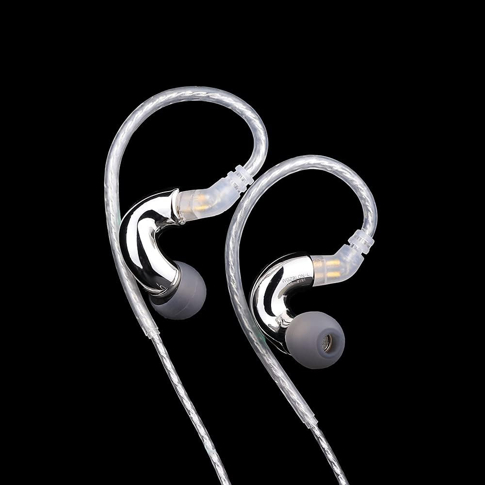 Linsoul BLON Mini Hifi 6Mm Dynamic Driver In-Ear Earphone with 0.78Mm 2Pin Detachable Cable (With Mic, Brown)