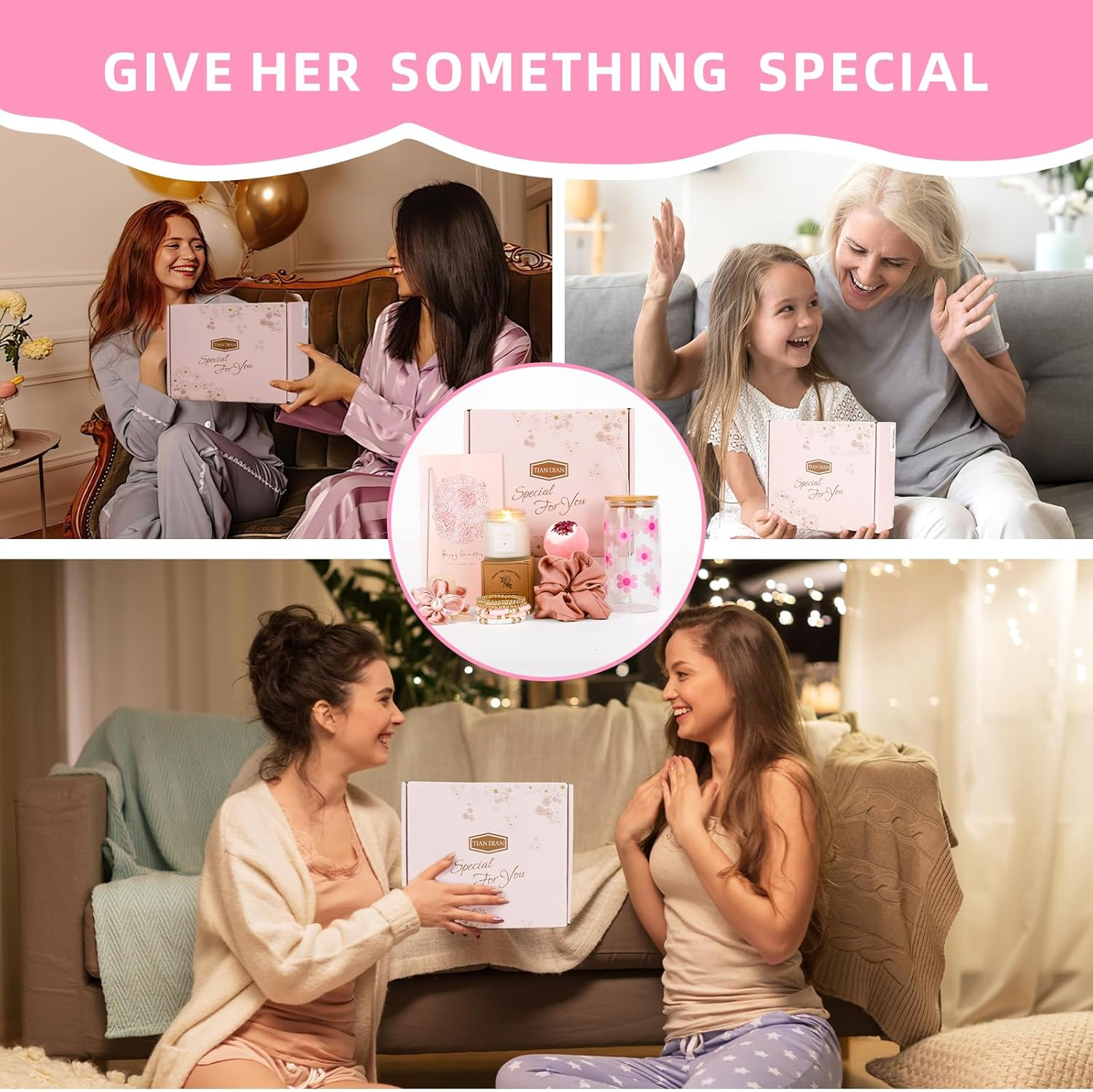 Gifts for Teen Girls, Birthday Gifts for Teen Girls, Girls, Unique Cute Birthday Gifts Box for Girl, Her, Sister, Daughter, Friends, Ideas Cute Daisy Aesthetic Glass Cups Gifts image number 4