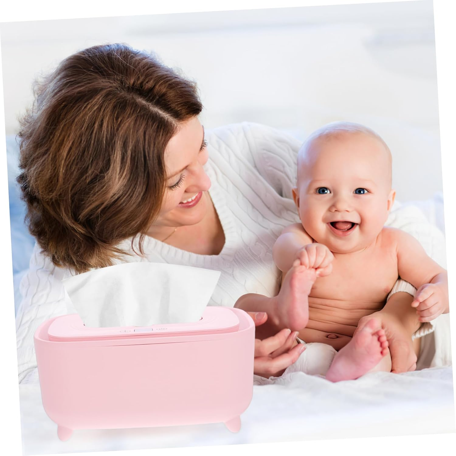 Smart Warm Wet Tissue Box Wipe Warmer for Portable USB Wipe Warmer Wet Tissue Heater Home Use image number 5