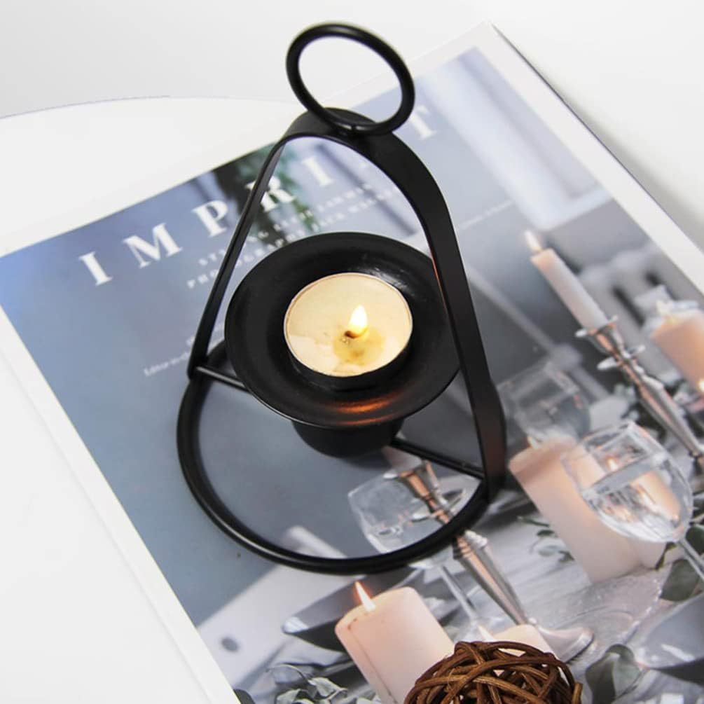 NUOBESTY Candle Stand Iron Candlestick Holder Base Decorative Tabletop Candle Supply image number 1