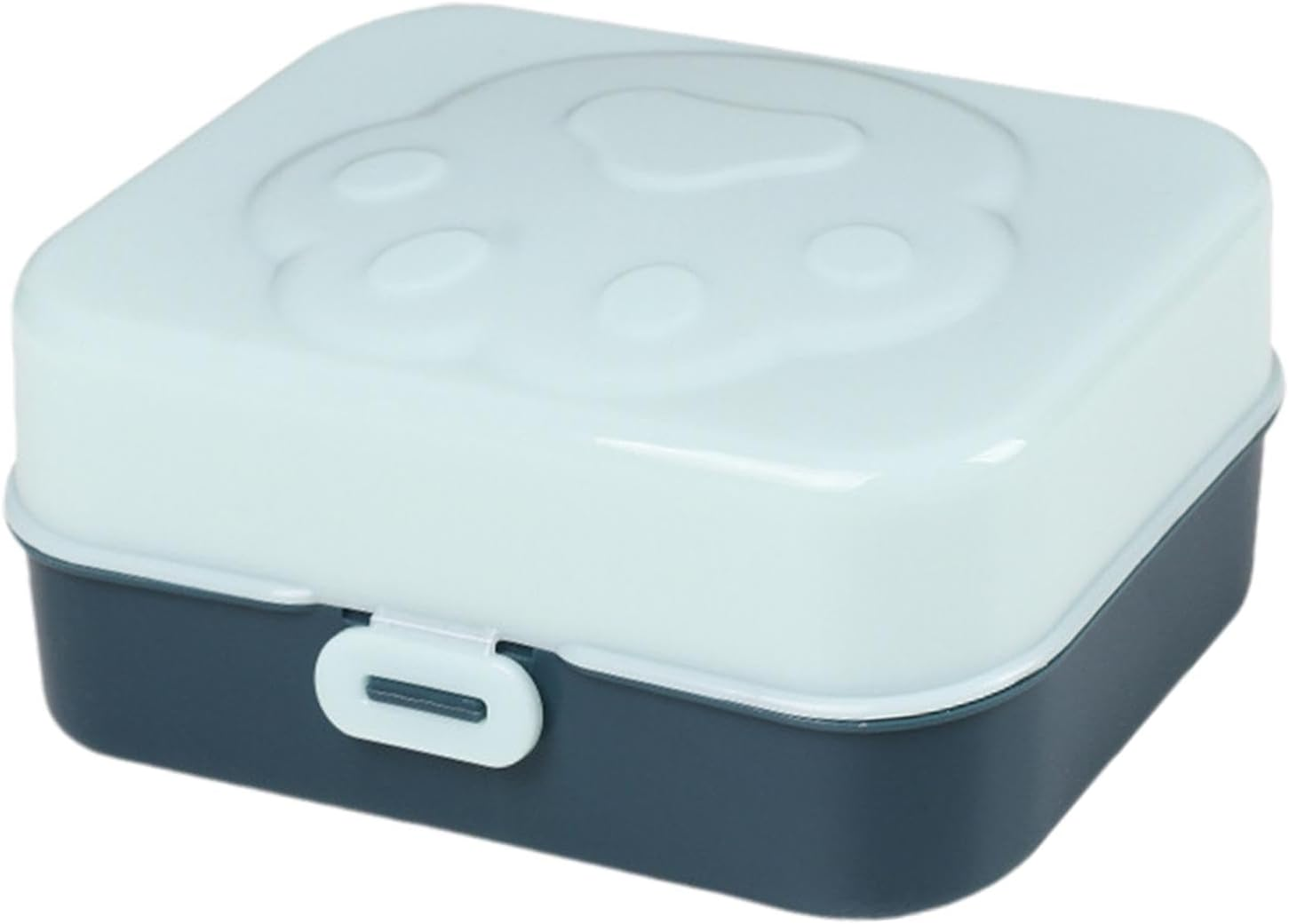 Travel Box for Shampoo Bar - Travel Shampoo Bar Container | with Sealing Lid Drain Case for Shampoo Bar for Body Wash Cat Paw Design | Bar Box