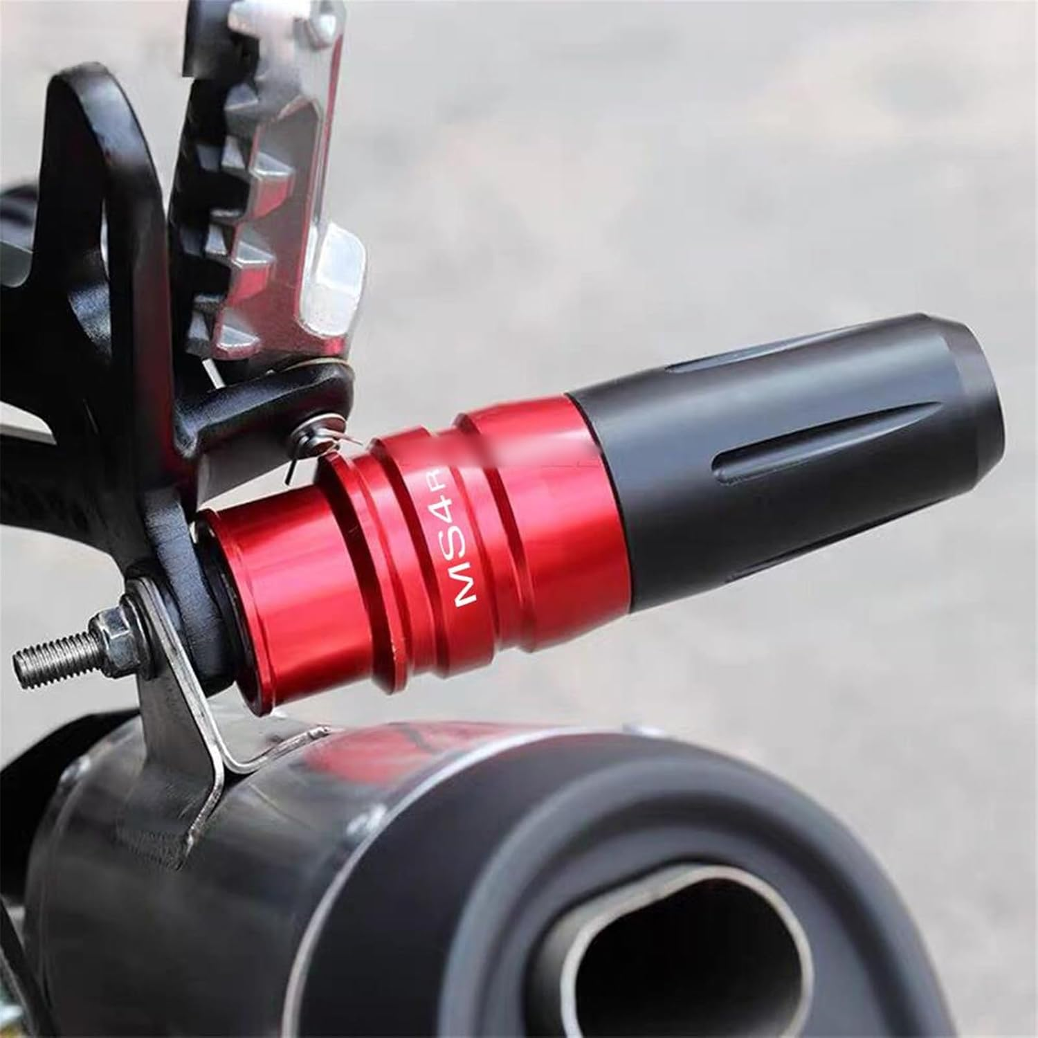 Motorbike Frame Sliders for Ducati MS4R 2001-2006 Motorcycle Accessories Frame Crash Bar Engine Case Sliders Crash Pads Exhaust Sliders Crash Protector (Color : Red, Size : MS4R) image number 3