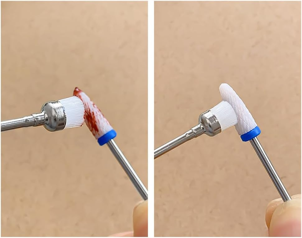 6Pcs 5-In-1 Professional Nail Drill Bits Set,3/32" Nail Tech Ceramic Bits for Fast Cuticle Removal, Gel Polishing &ndash; Perfect for Manicurists & Nail Salons image number 5