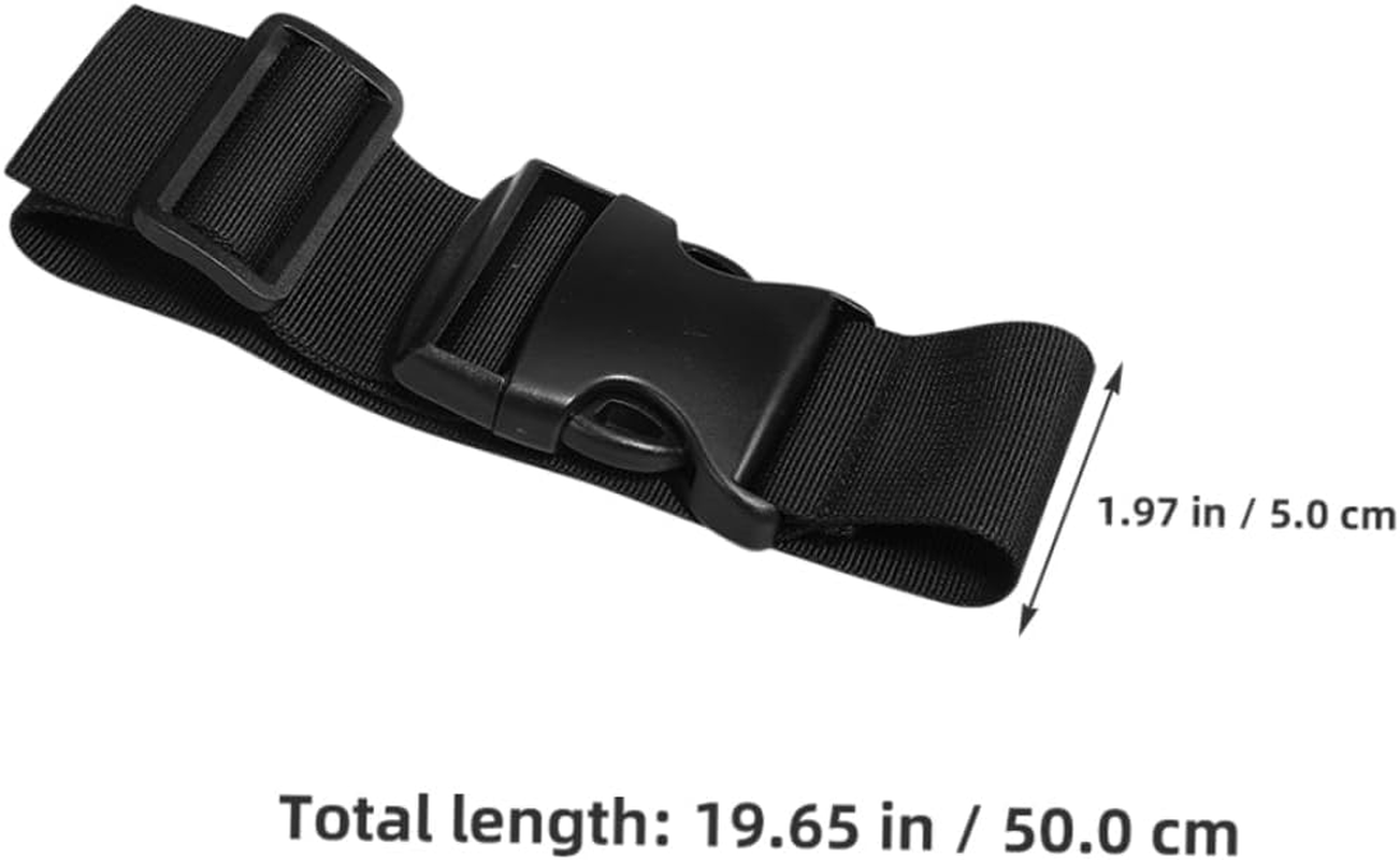 TINEASUR 5Pcs Adjustable Luggage Straps Nylon Suitcase Belts Buckle Luggage Connector Straps for Suitcases Secure Travel Accessories image number 1