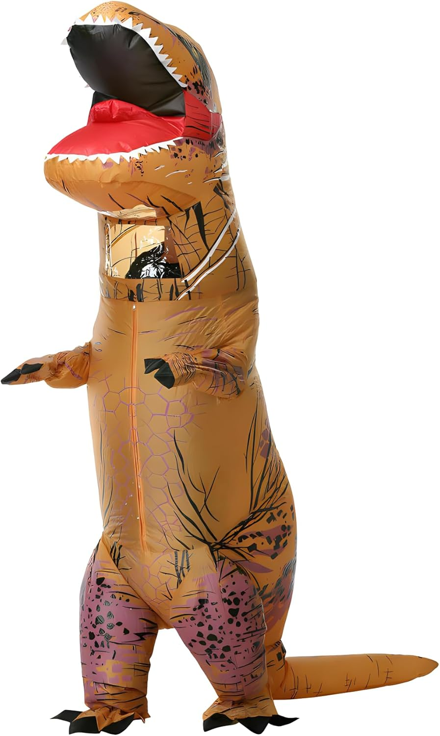 Inflatable Dinosaur Costume Adult High Strong Shape, Super Domineering, Halloween Inflatable T-Rex Costume Suitable for Party, Gifts image number 1