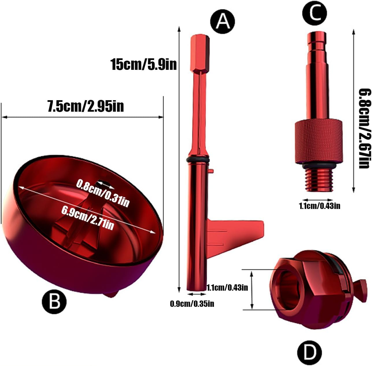 Walopola Transmission Oil Change Tool,Metal Car Oil Change Tool | Portable Automotive Transmission Fluid Refilling Equipment with Case image number 1