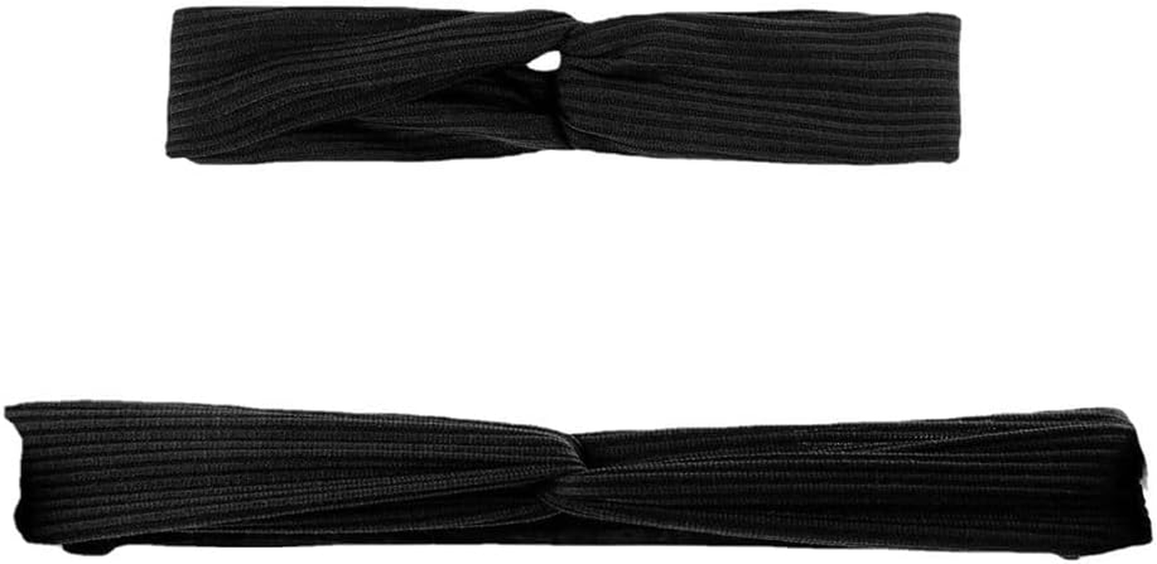 Fashion Women Girls Knotted Headband Twist Knot Head Wrap Elastic Hair Band AU (Khaki)