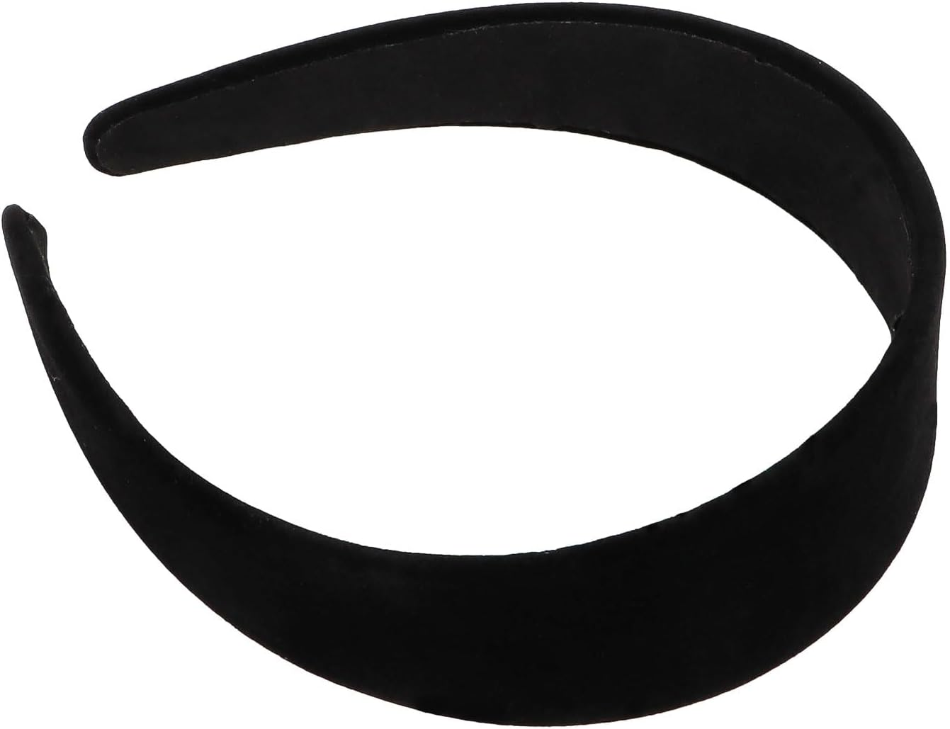 KIUEZIR Black Wide Headband Women'S - Extra Wide Vintage Headband with Non-Slip Velvet Lining, Soft & Comfortable Headband for Women & Adults, Office & Everyday Life, Hair Accessories Women'S Festival image number 4