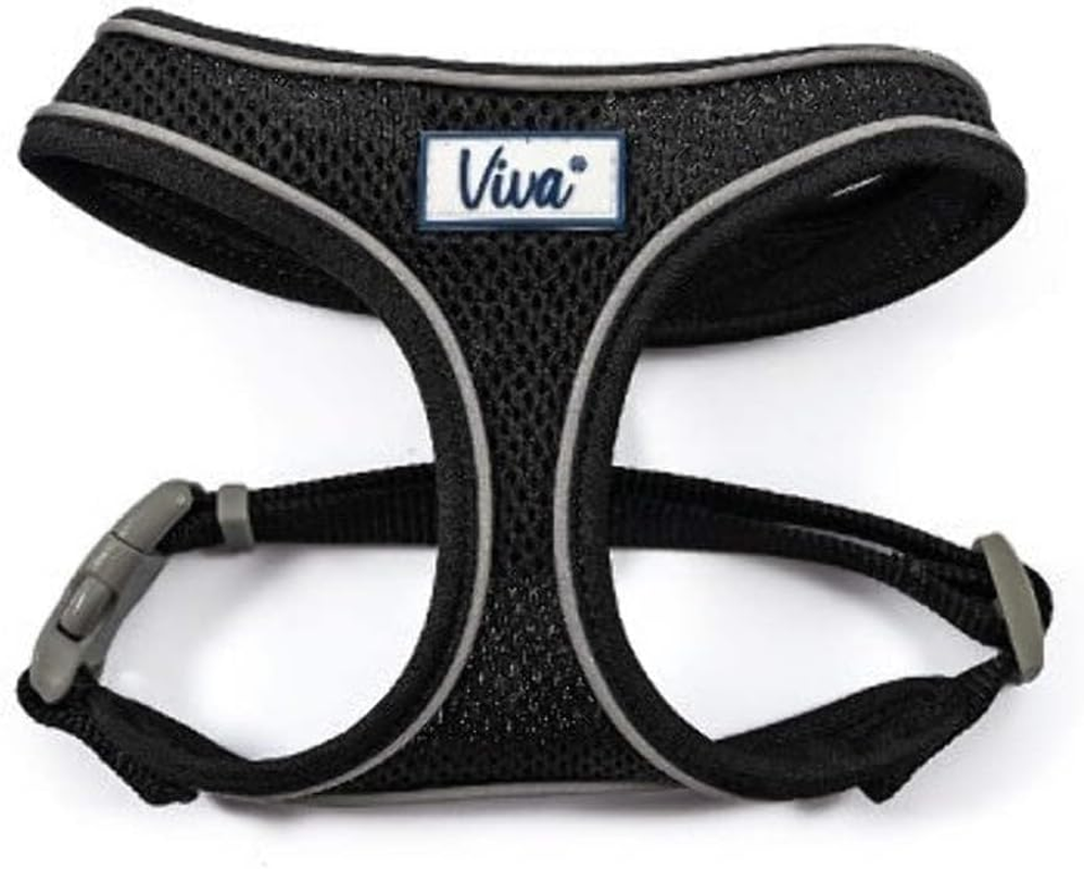 Ancol Simply Comfortable Mesh Dog Harness Black XS 28-40Cm