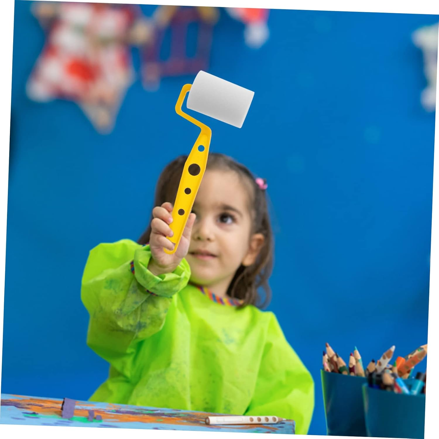 Bestonzon 5Sets Multi-Function Paint Rollers Handle for Easy Wall Painting for Home Use Smooth Application Walls Ceilings and Furniture image number 4