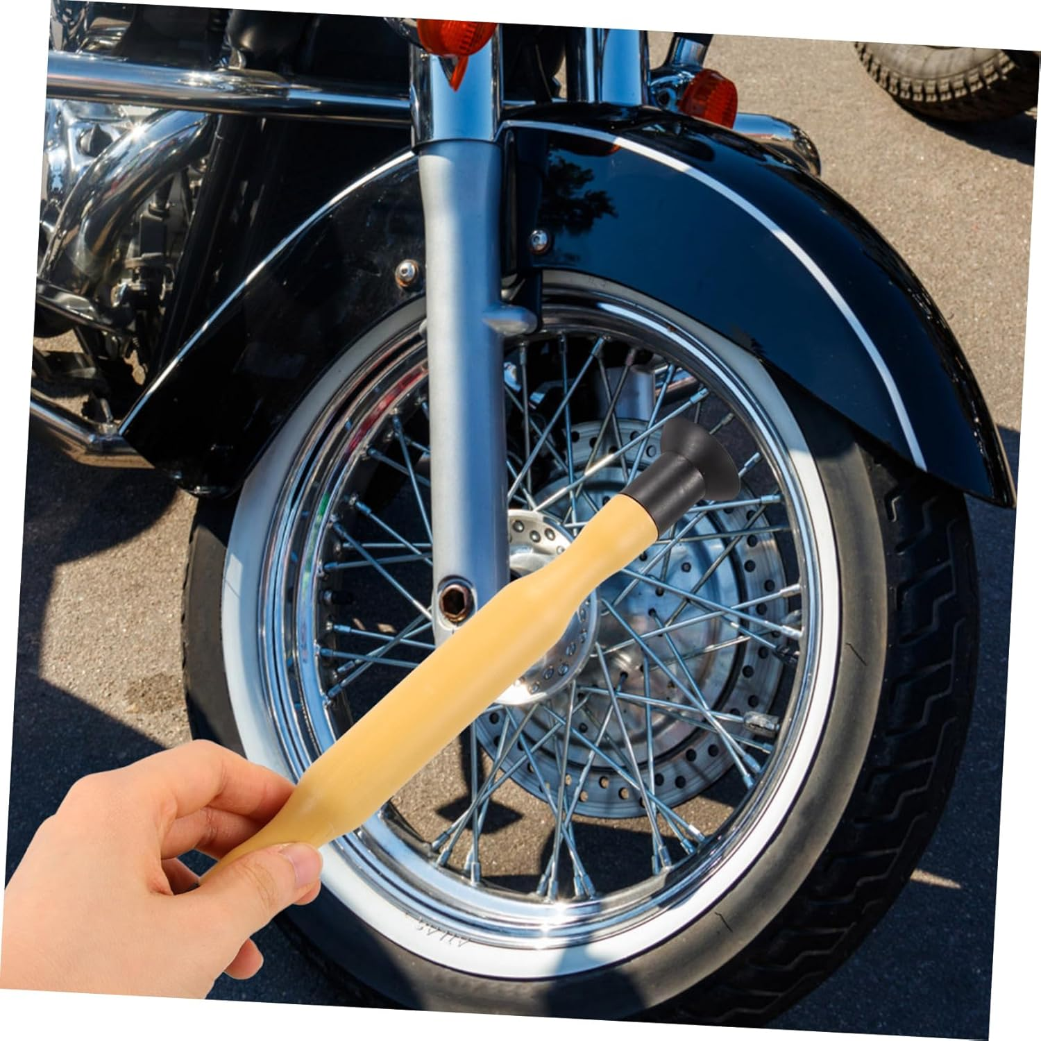 TIDTALEO 2Pcs Manual Engine Valve Grinding Tool Pneumatic Valve Repair Stick for Automotive and Motorcycle Maintenance Compact Design for Go Repairs image number 5