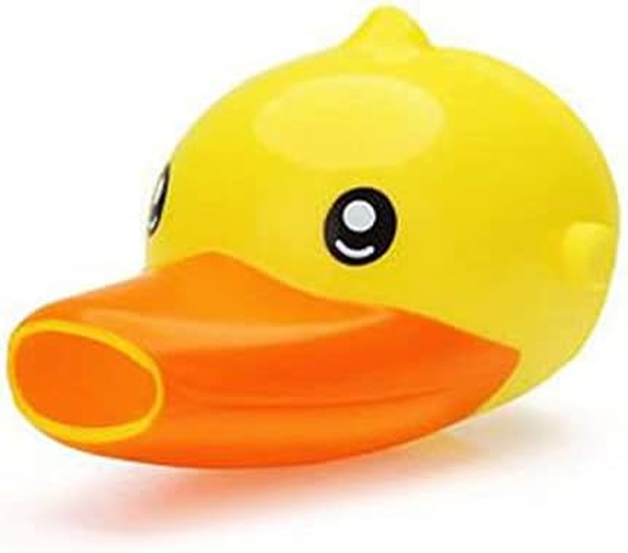 Faucet Extender for Kids, EVSOFMLF 3Pcs Faucet Cover Cartoon Faucet Extender Sink Hand Extender Washing for Children, Toddler, Baby Fun and Safe (Blue Dolphi, Yellow Duck, Pink Elephant) image number 6