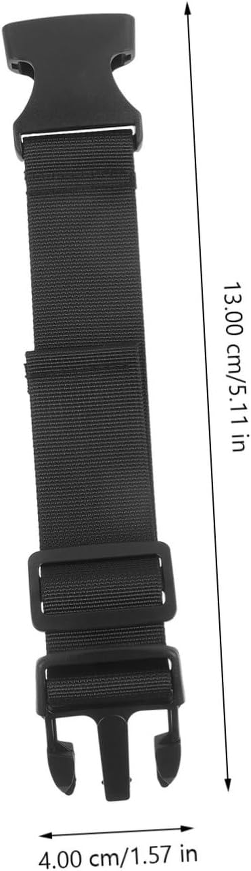 Holibanna 4Pcs Adjustable Suitcase Straps Luggage Bag Straps Cross Luggage for Duffle Bag Backpack image number 2