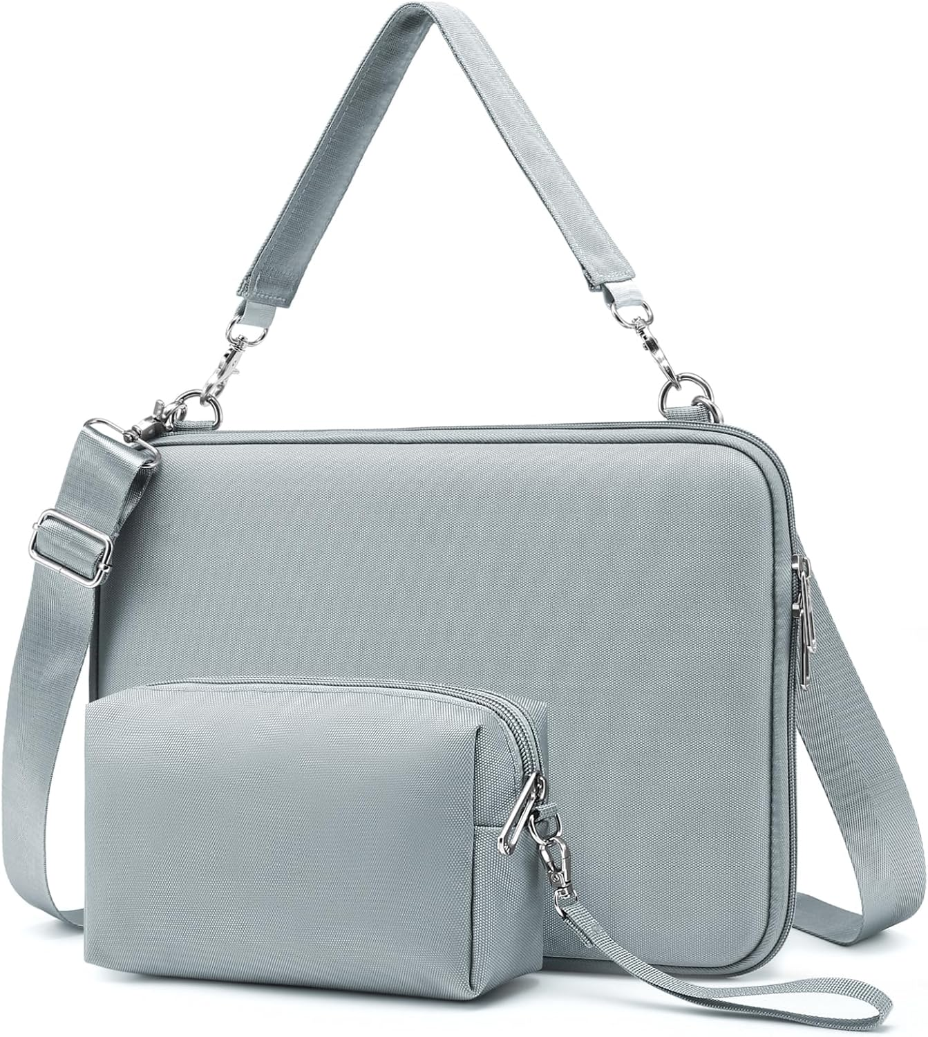 HYZUO 15-16 Inch Hard Shell Case Laptop Sleeve Bag for Macbook Pro 16 M4-M1, Macbook Air 15 M4 M3 M2, 15" Surface Laptop, Dell XPS 15/16, HP Envy/Pavilion 15, ASUS Vivobook/Zenbook 15, Black