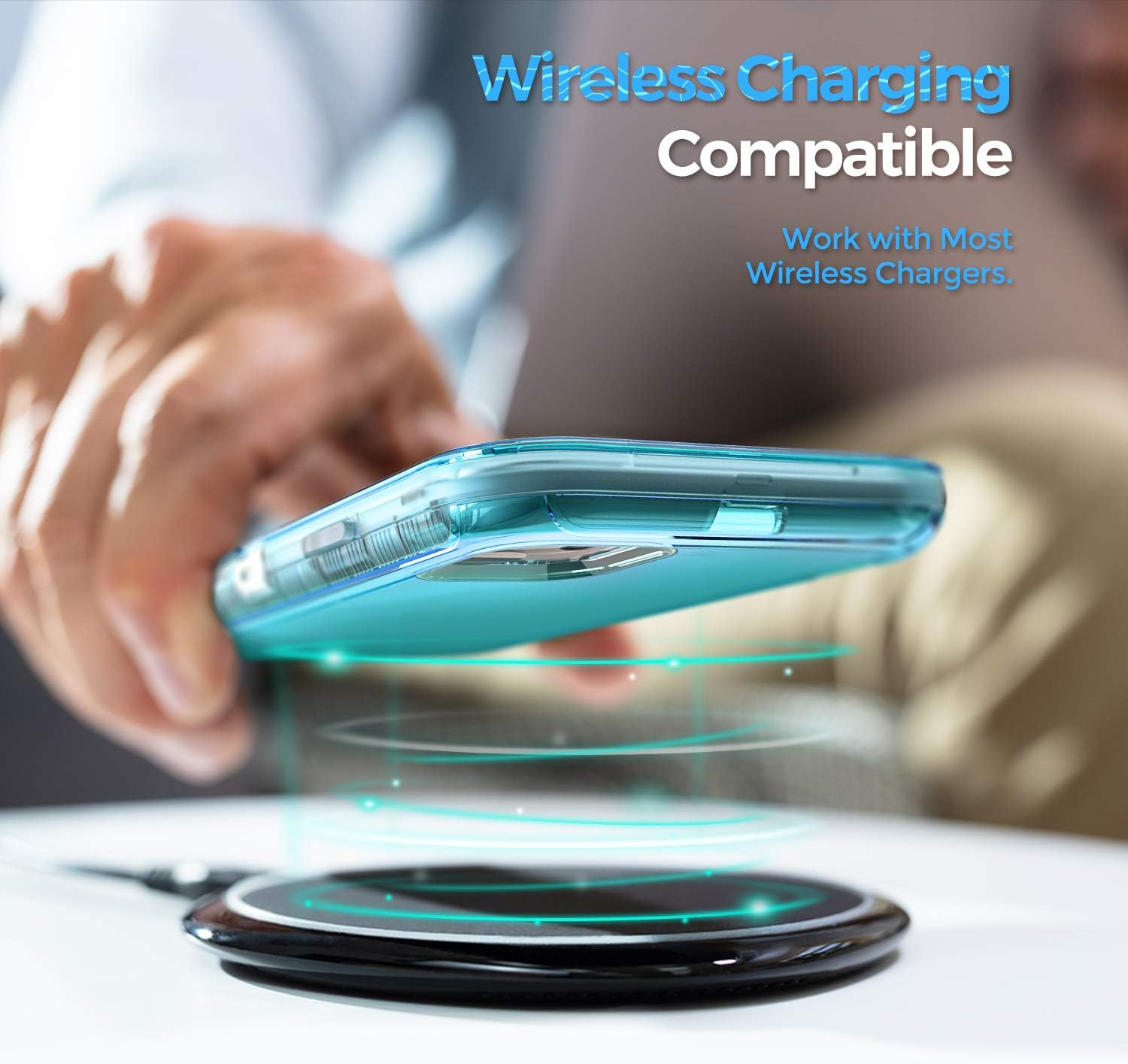 Oribox Case Compatible with Iphone 11, Heavy Duty Shockproof Anti-Fall Clear Case