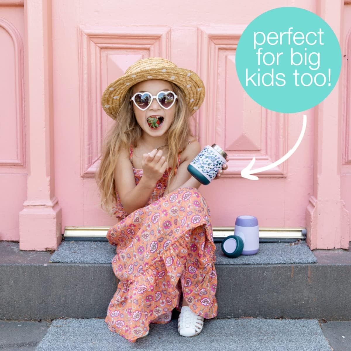 B.Box Mini Insulated Food Jar 210 Ml Capacity, Wild Indigo image number 1