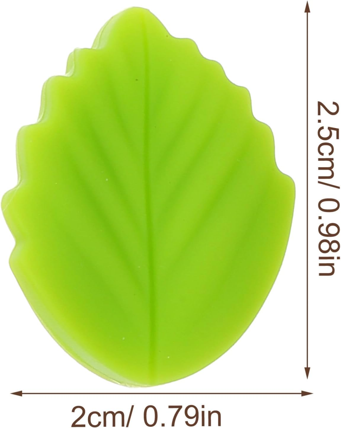 12Pcs Silicone Knitting Needle Point Protectors, Daisy Flower Leaf Tip Covers for Knitting, Crocheting, Diy Crafts, Assorted Colors image number 4