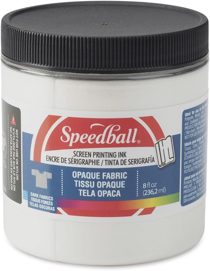 Speedball Opaque Fabric Screen Printing Ink Sherbert, 236Ml, Delivers Vibrant Colours, Superior Coverage, Ideal for Diverse Fabric, Paper and Cardboard Projects image number 3