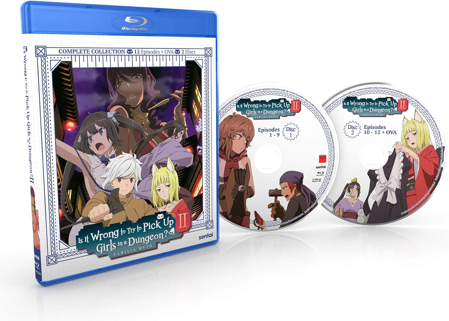 Is It Wrong to Try to Pick up Girls in a Dungeon: Season 2 [Blu-Ray] image number 2