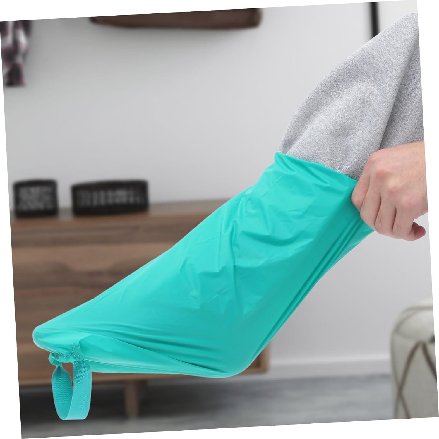 Sock Aid Tool for Elderly and Disabled Sock Wearing Aid Three-Finger Design Large Size for Seniors and Pregnant Women No Bending Assistance image number 3