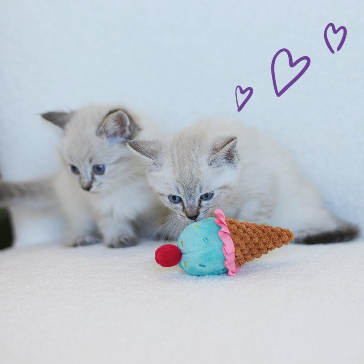 Kazoo Icecream Vibes Cat Toy image number 3