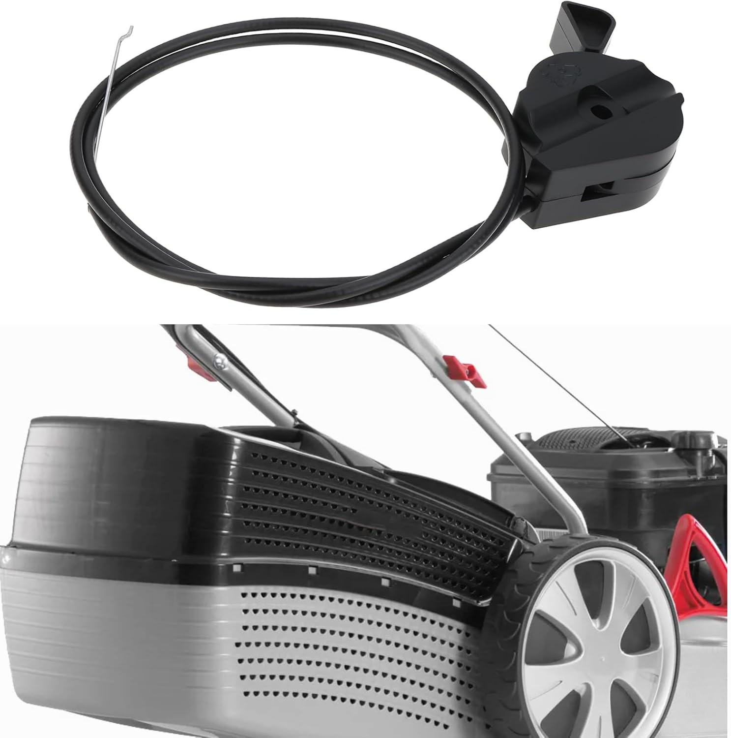 Throttle Pull Cable Compatible with ALKO 546493 512992 512996 P14270061 image number 6