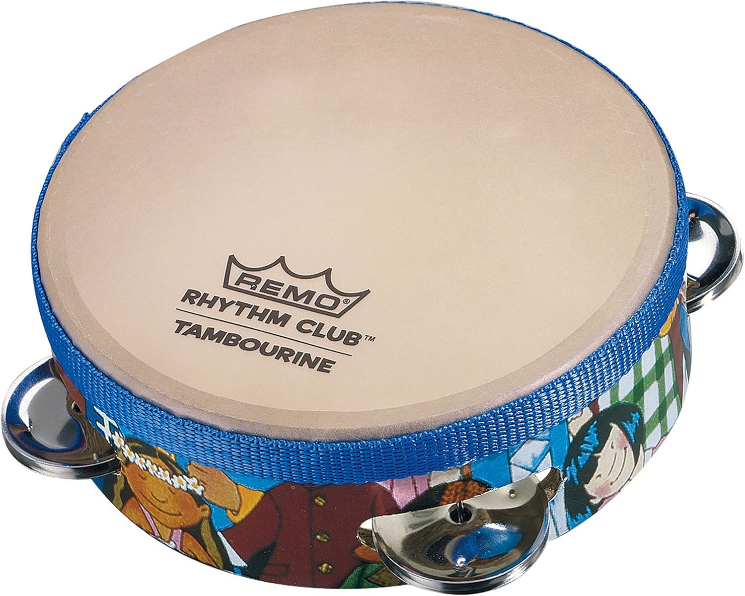 Remo RH-2106-00 Rhythm Club Tambourine - Rhythm Kids, 6"