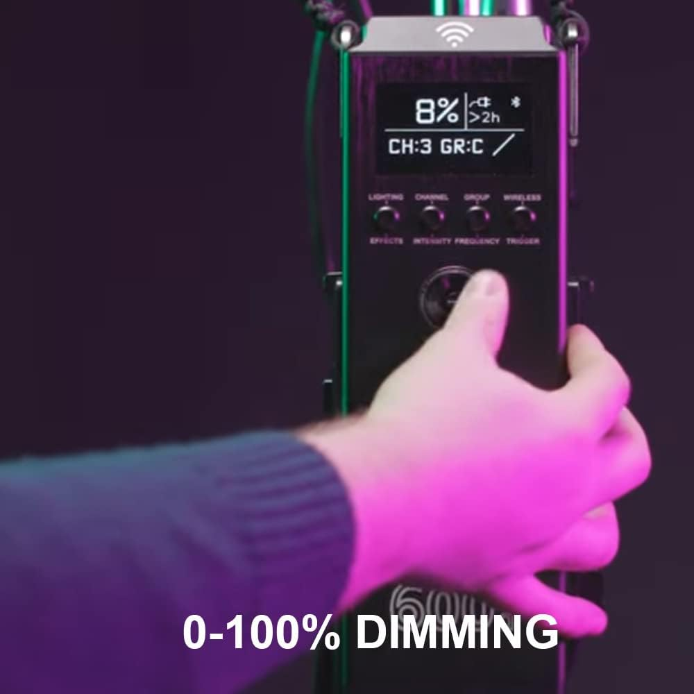 Aputure LS 600D LED Video Light V-Mount, CRI & TLCI &ge;96,Bluetooth App Control 8 Lighting FX for Youtube Studio, Video Shooting, Gaming, Streaming, Broadcasting, Conference image number 1