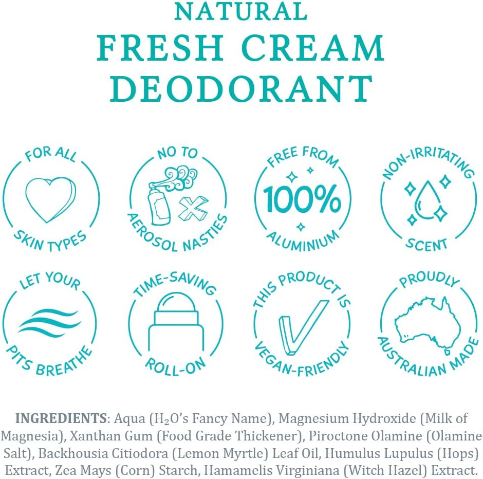Moogoo Fresh Cream Deodorant, 60Gr image number 2