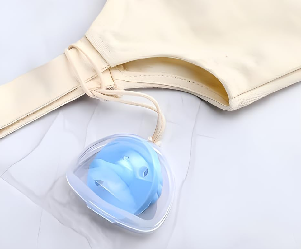 Portable Clear Pacifier Holders, Container, Storage Holder & Cover Cases 10Pcs. image number 2