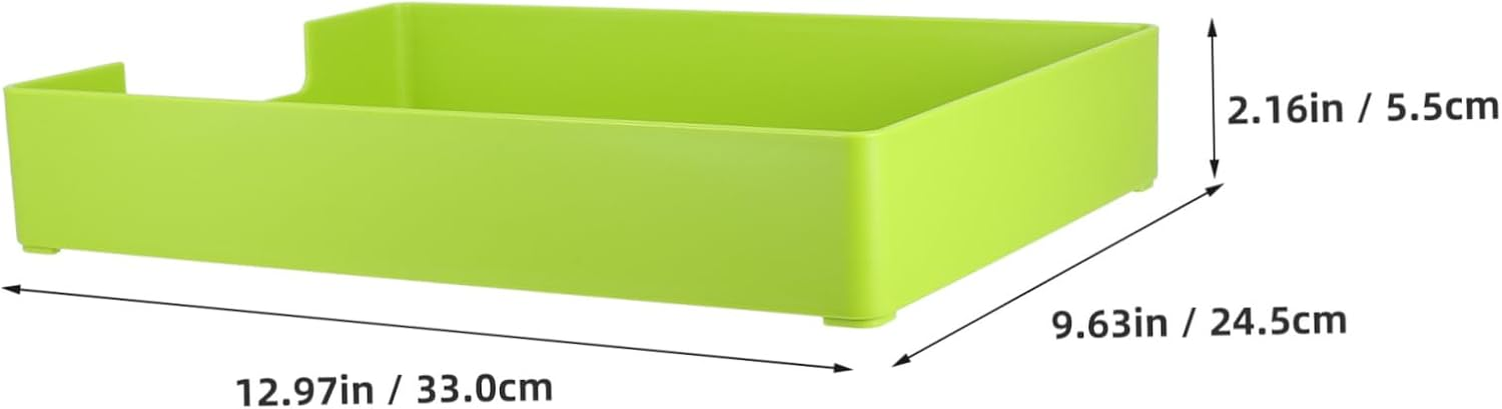 NAMOARLY Document Receipt Storage Box Desktop Document Holder Desk Organiser Office Stationery Products Desk Organizer Tray image number 1