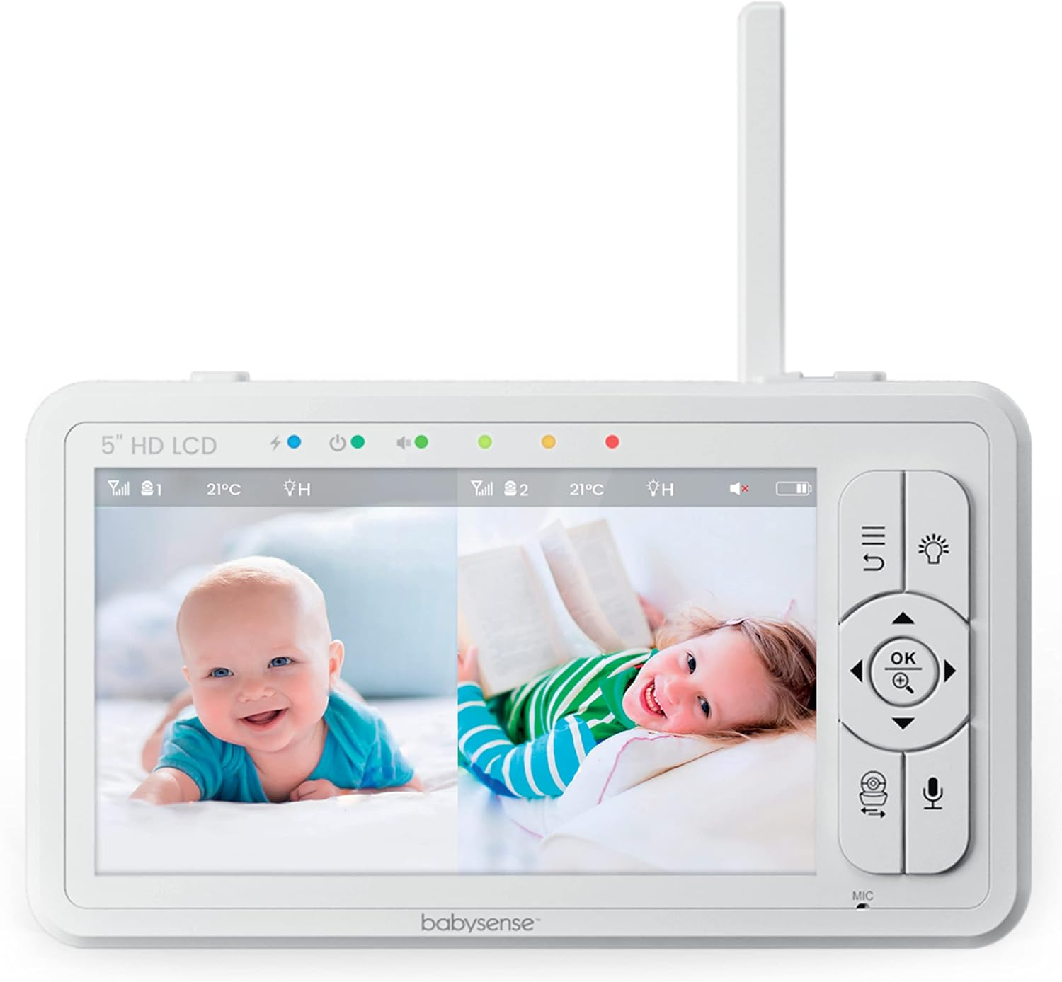 Parent Unit for HDS2 Video Baby Monitor by Babysense, Replacement Unit