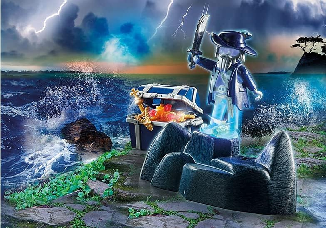 Playmobil - 71047 - Pirate Ghost and Treasure image number 1