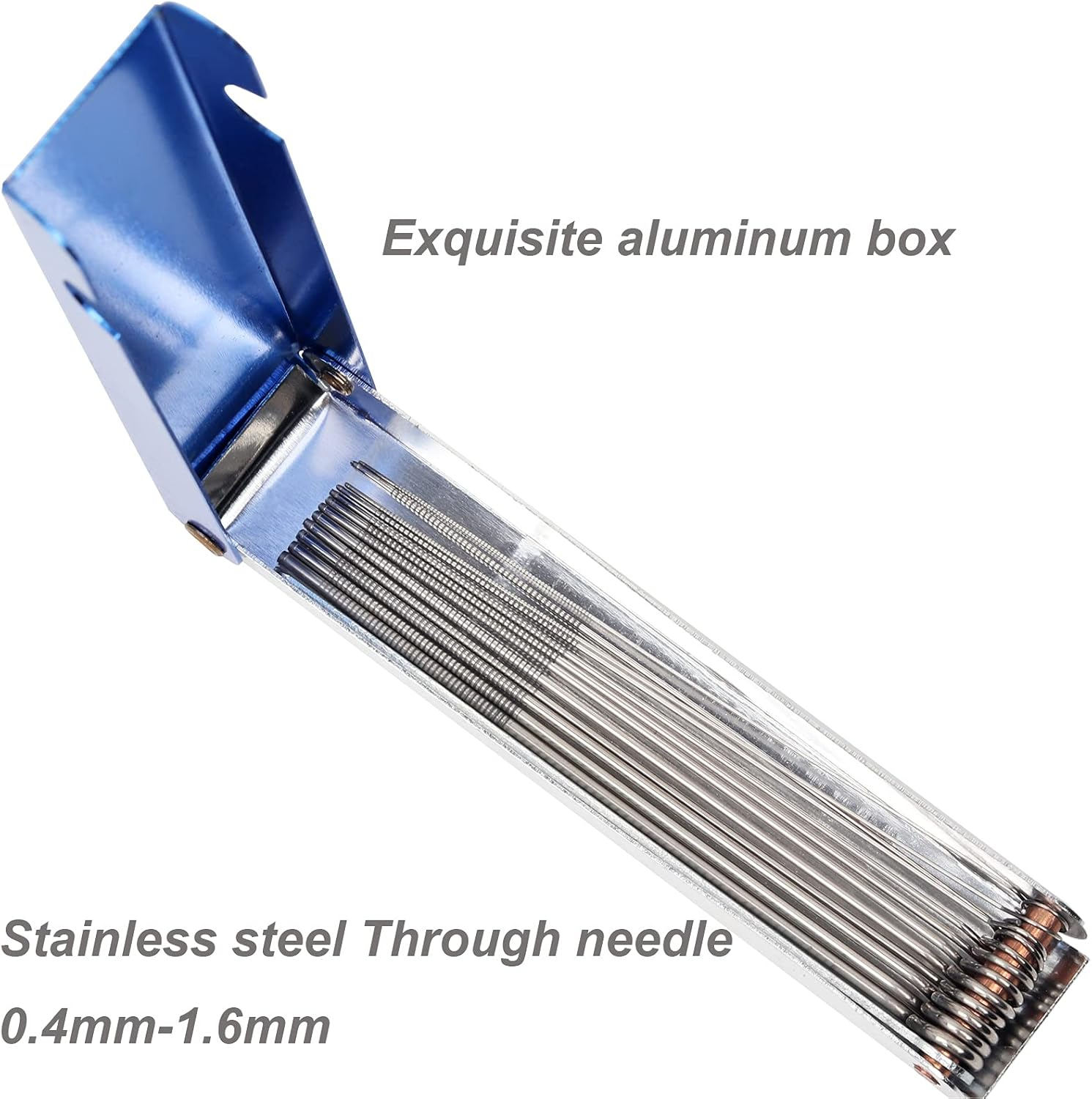 Herain Welding Tip Cleaner, Carb Carburetor Cleaner and Torch Nozzle Tip Cleaner Set for Cleaning Engine Carburetors, Gas Orifices, Sprinklers, Shower Heads(12 Wire Set plus a Flat File) (1)