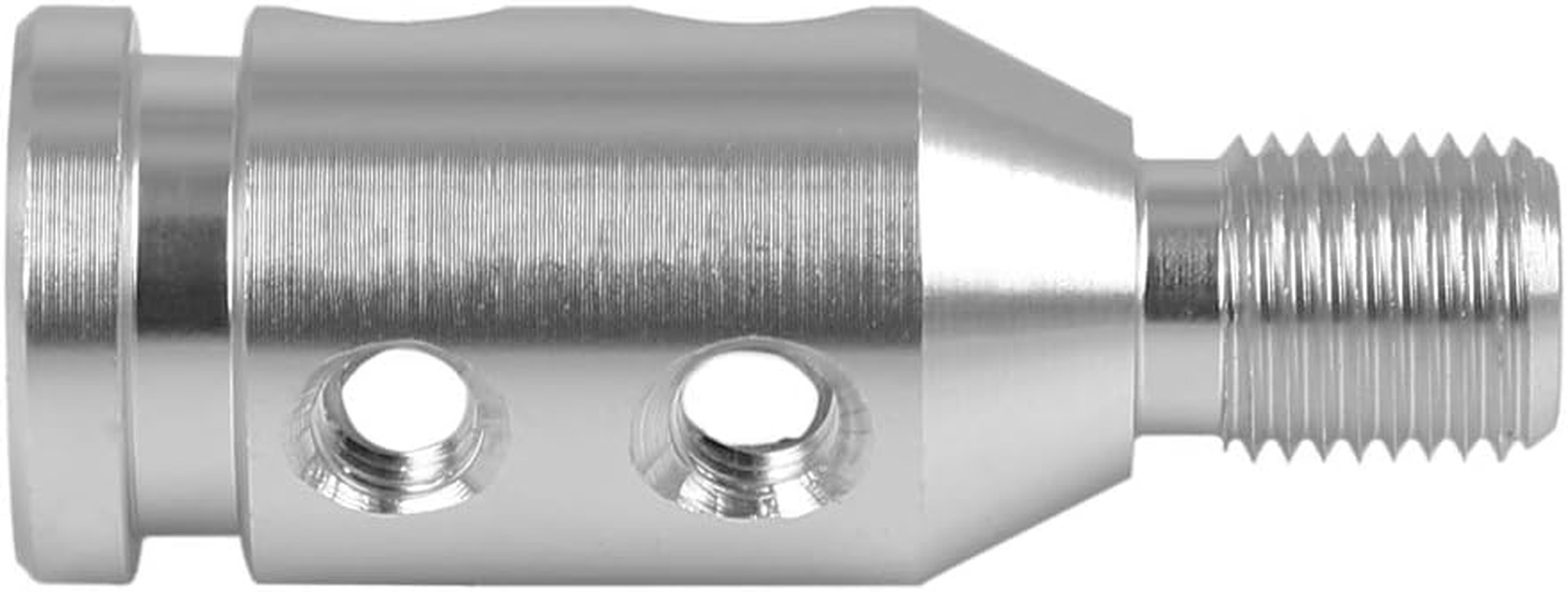 X AUTOHAUX M12X1.25 Silver Tone Gear Shift Knob Adapter Non Threaded Shifter for Automotive Count image number 6